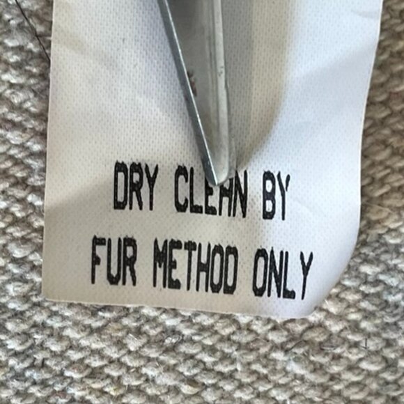 Imposter Signature Cool Mob-Wife Festival BoHo Faux-Fur Vest Sz xs - Picture 12 of 12